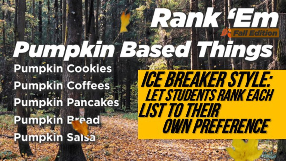 Rank 'Em - Fall Edition image number null